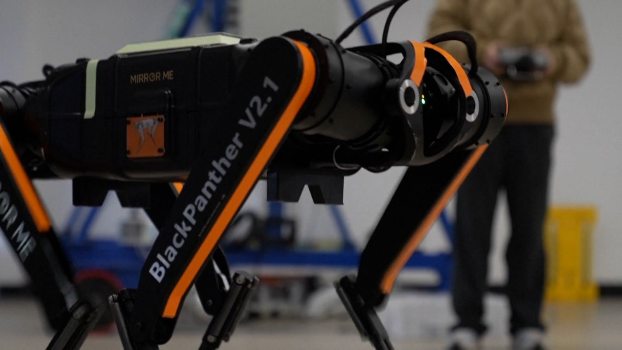 प्रतिघण्टा ३६ किलोमिटर दौडनसक्ने रोबोटिक कुकुरको विकास 